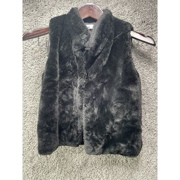 Women’s Epic Threads Outerwear Collection Black Faux Fur Vest Size Medium - Picture 8 of 12